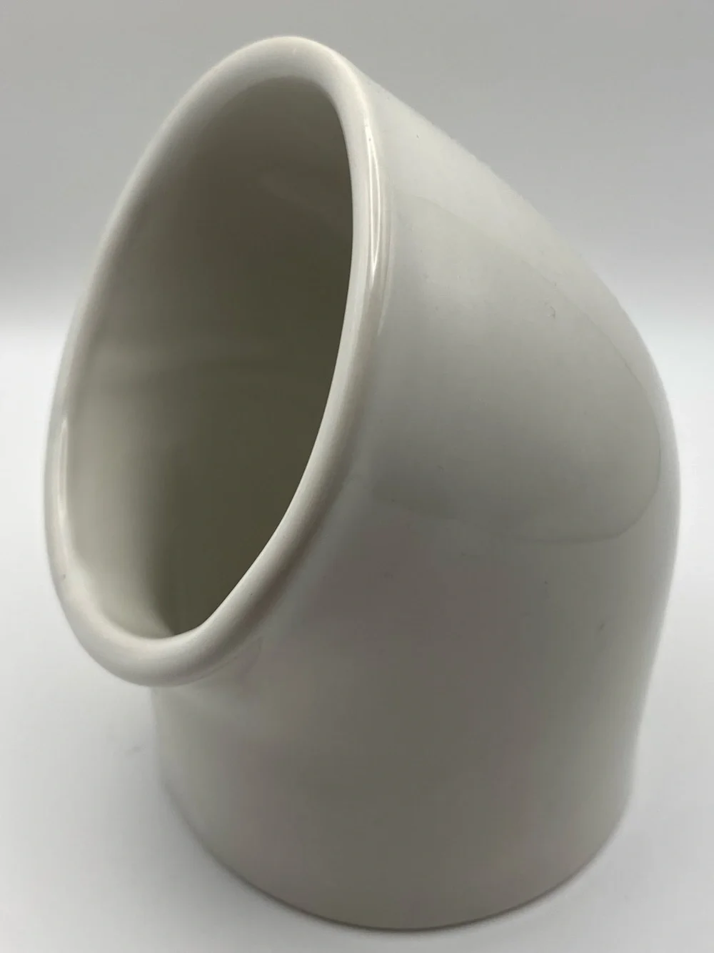 Sur la Table Salt Pig Cellar White Ceramic